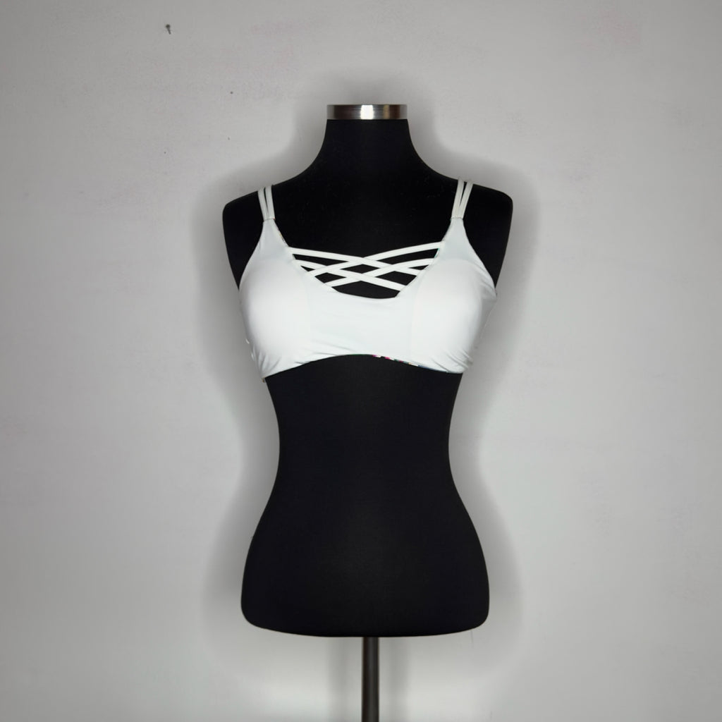 TiniBikini Reversible Bikini Top - Size Large