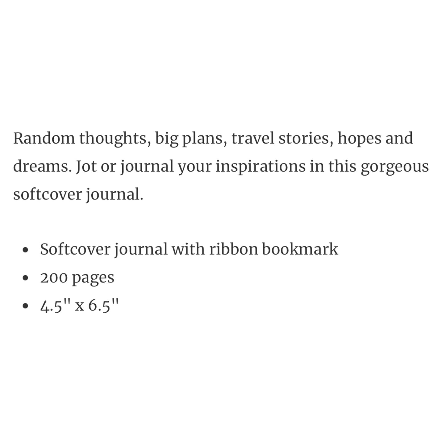 Vintage Floral Butterflies Softcover Journal