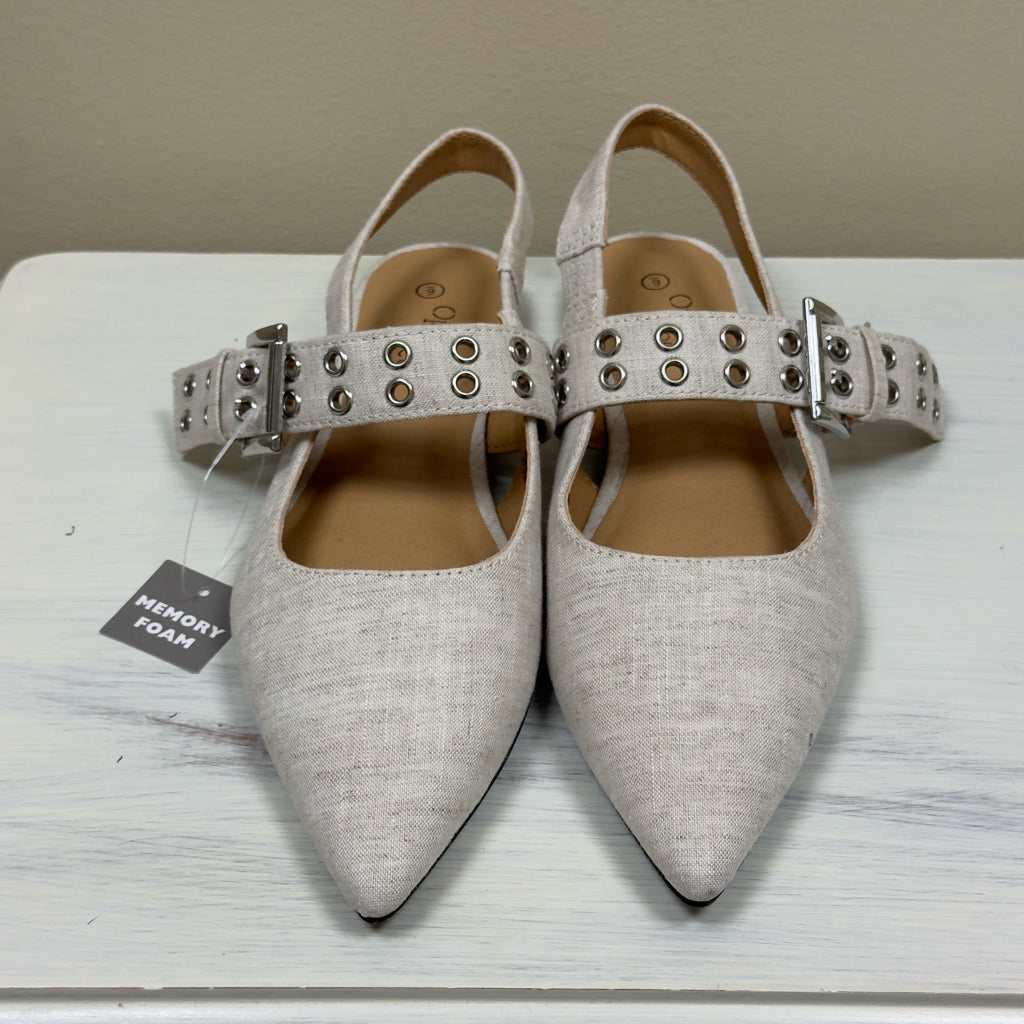 Ophelia Roe Sling Back Flats - Size 6