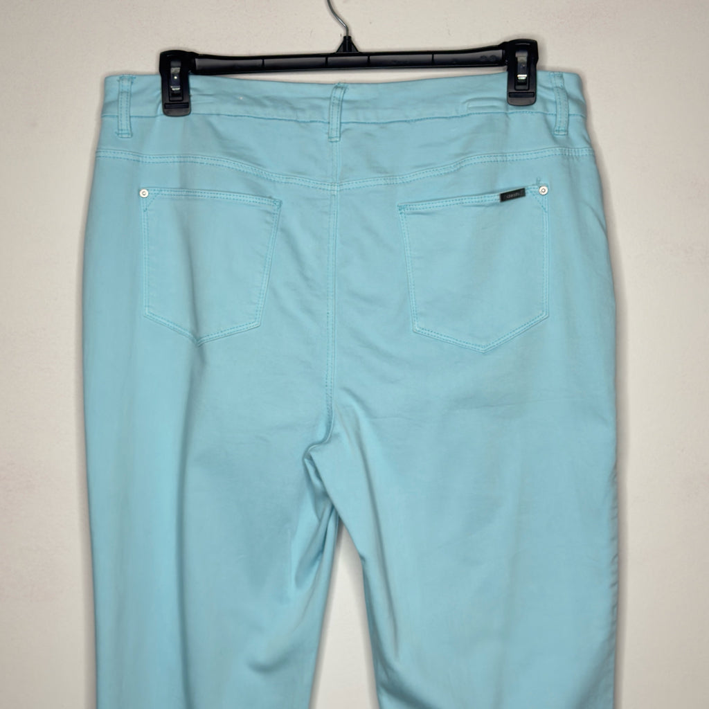 Chico's So Slimming Girlfriend Crop Jeans - Size 14