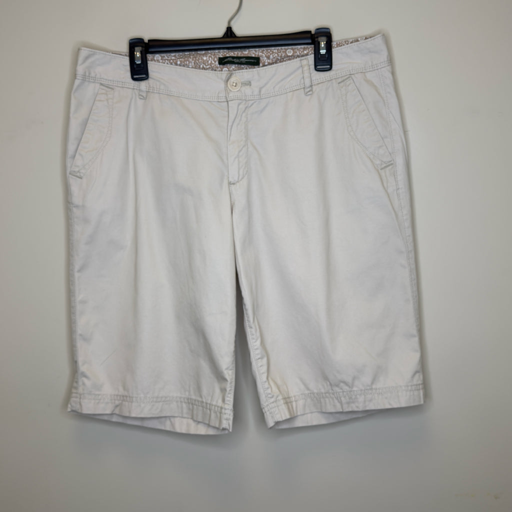 Eddie Bauer Khaki Bermuda Shorts - Size 12