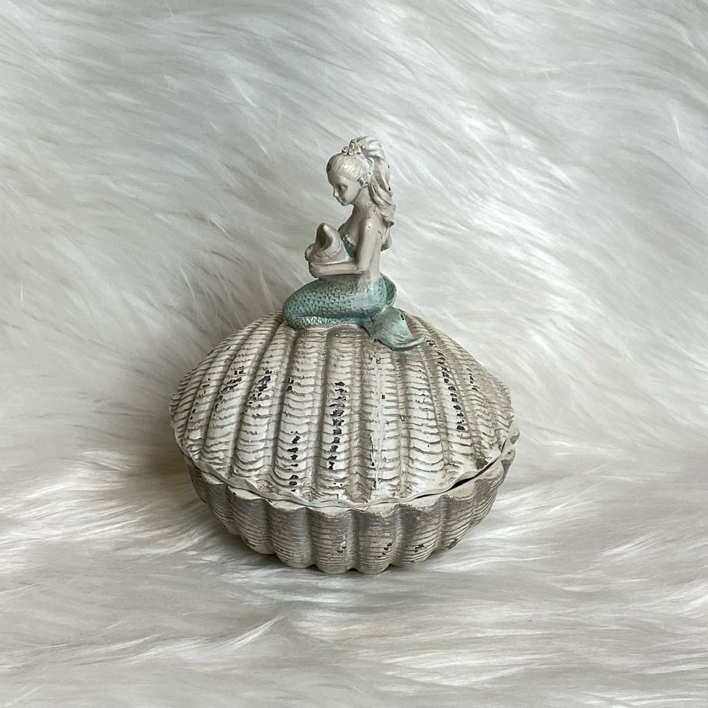 Mermaid Shell Trinket Box
