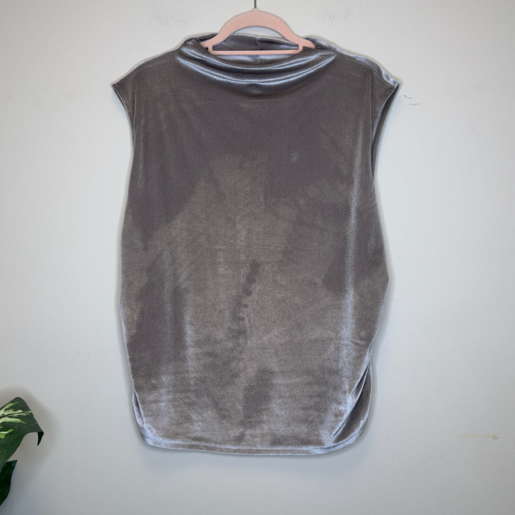 A New Day Velour Sleeveless Top - Size XXL