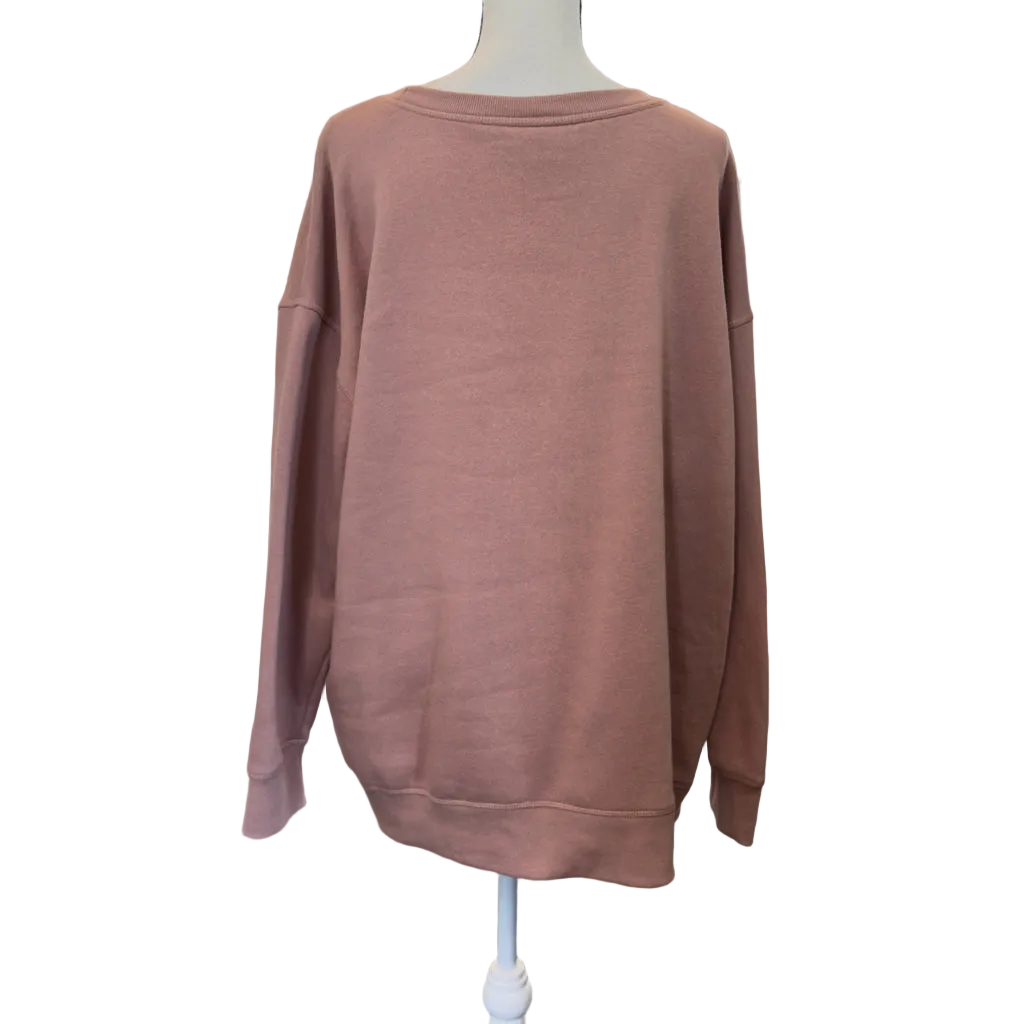 Joei & I Daisy Embroidered Sweatshirt - Size 3X