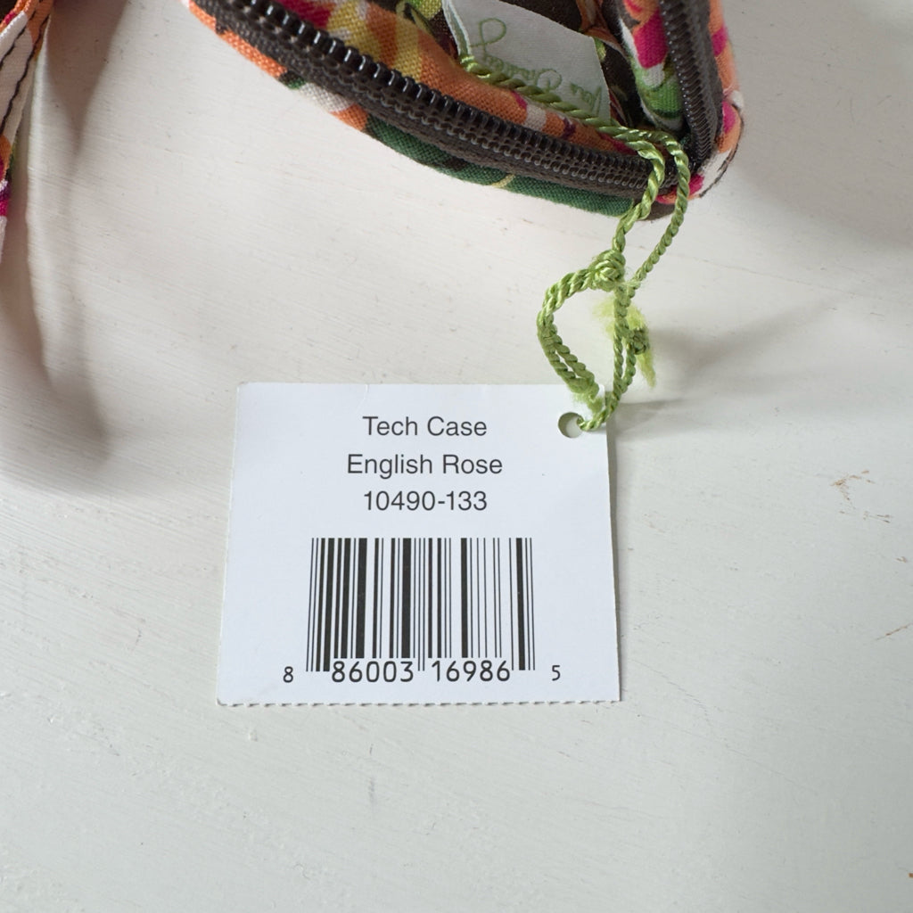 Vera Bradley English Rose Tech Case Wristlet