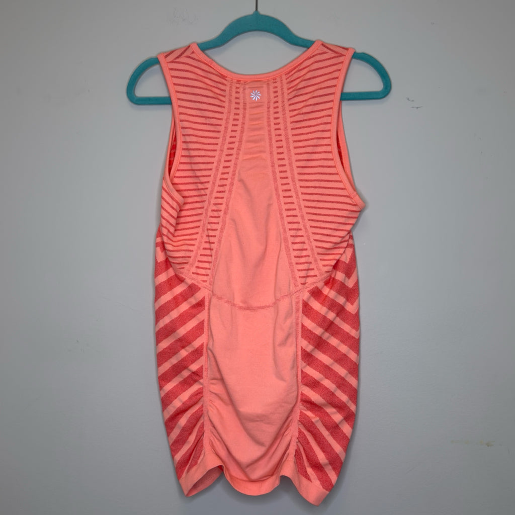Athleta Jet Stripe Fastest Track Muscle Tank Top - Size Medium