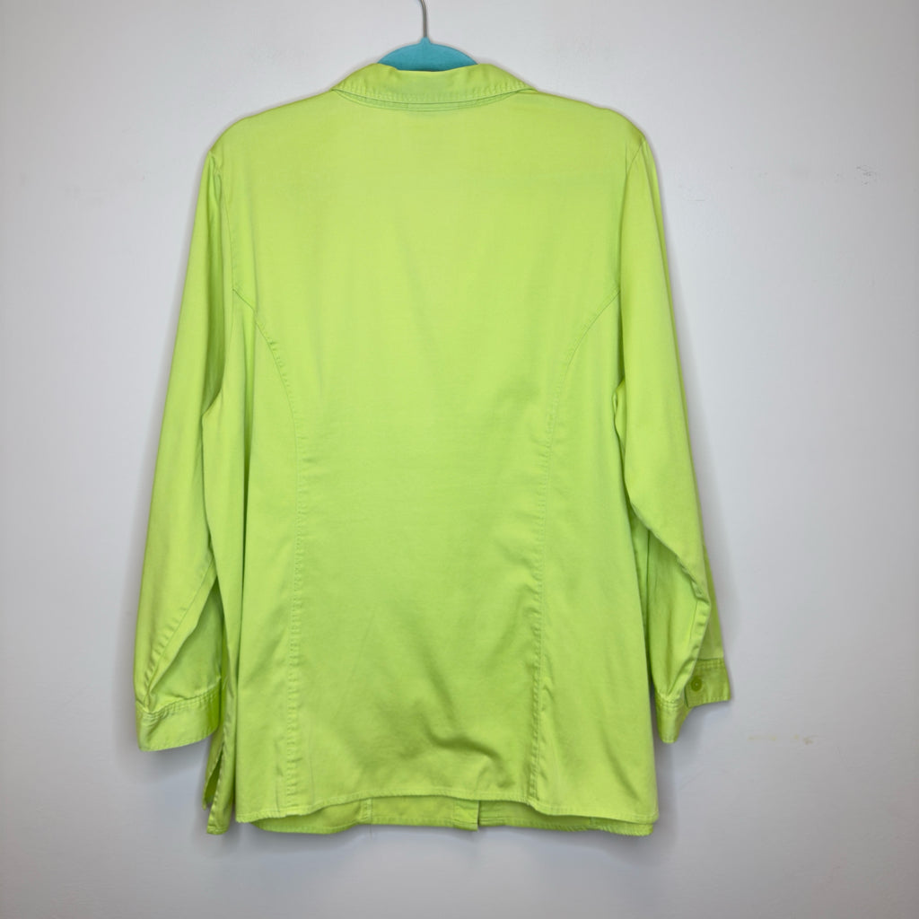 Catherines Button Up Top - Size 1X