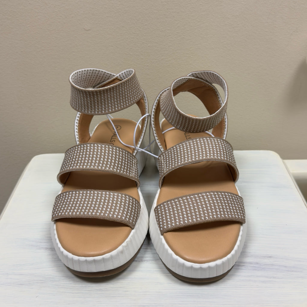 Falls Creek Darla Memory Foam Sandals - Size 7