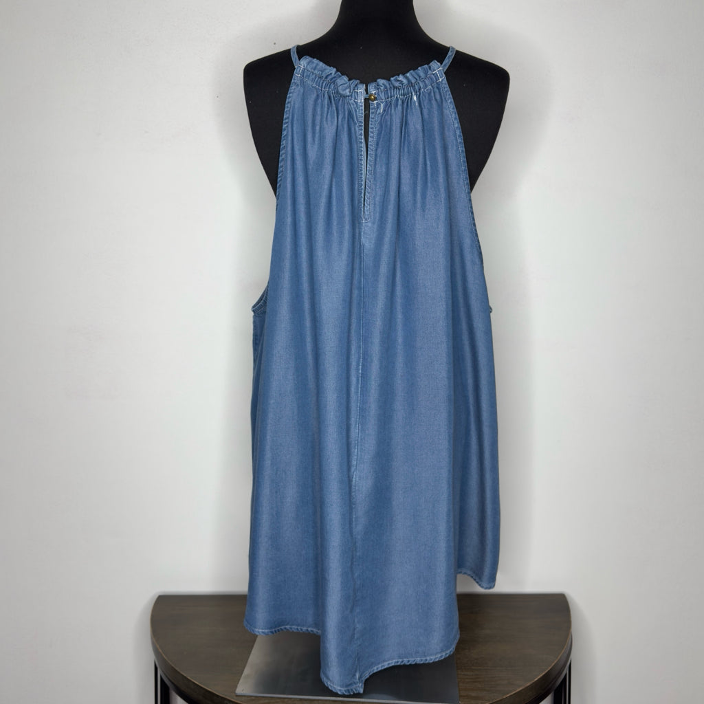 Maurices Chambray Denim Tank Top - Size 3X