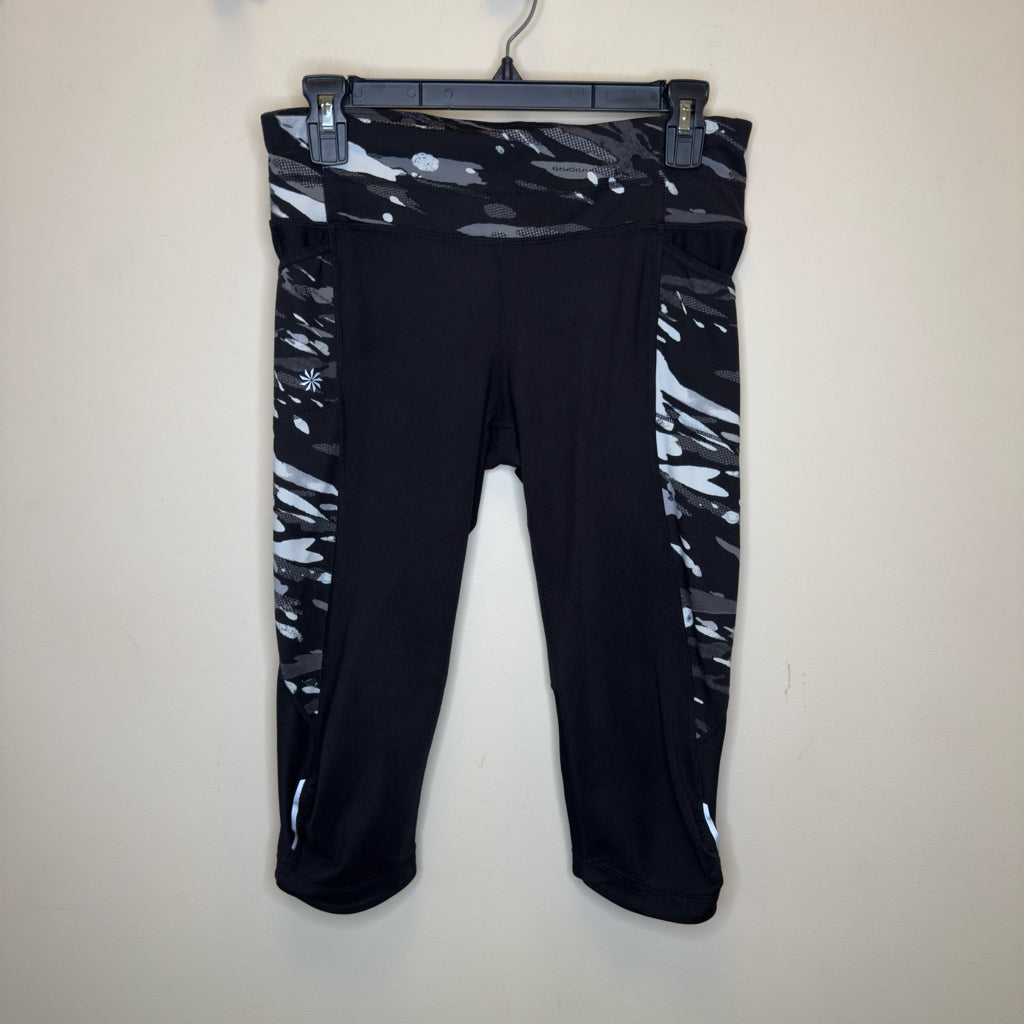 Athleta Spliced Fire Be Capri Cropped Leggings - Size XS