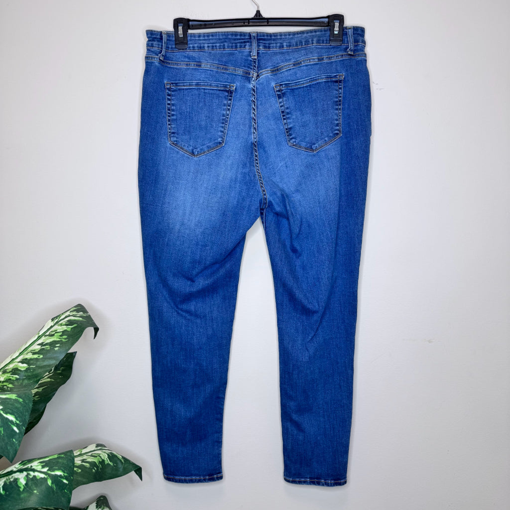 Falls Creek Skinny Straight Jeans - Size 20