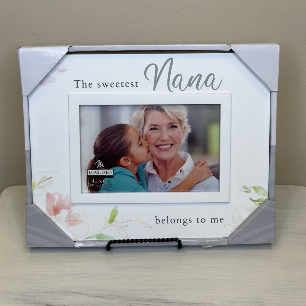 The Sweetest Nana Belongs To Me Picture Frame