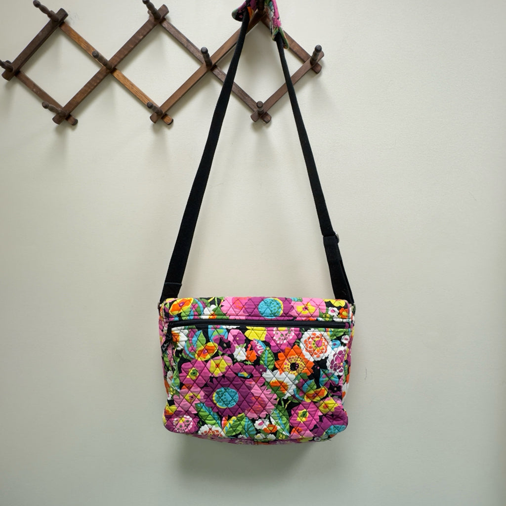 Vera Bradley Laptop Portfolio Messenger - Va Va Bloom