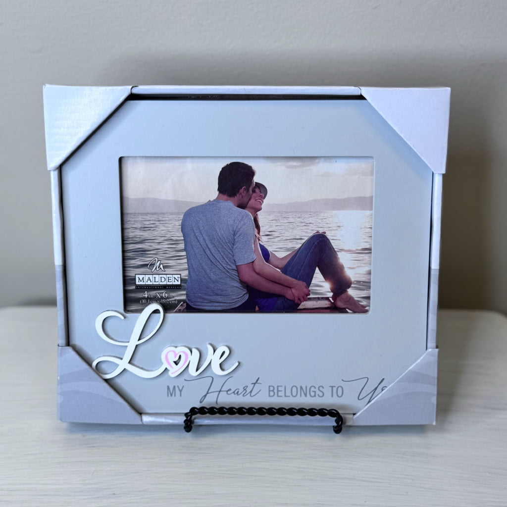 Love My Heart Belongs To You Picture Frame