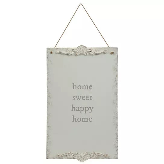 Home Sweet Happy Home Wood Wall Decor