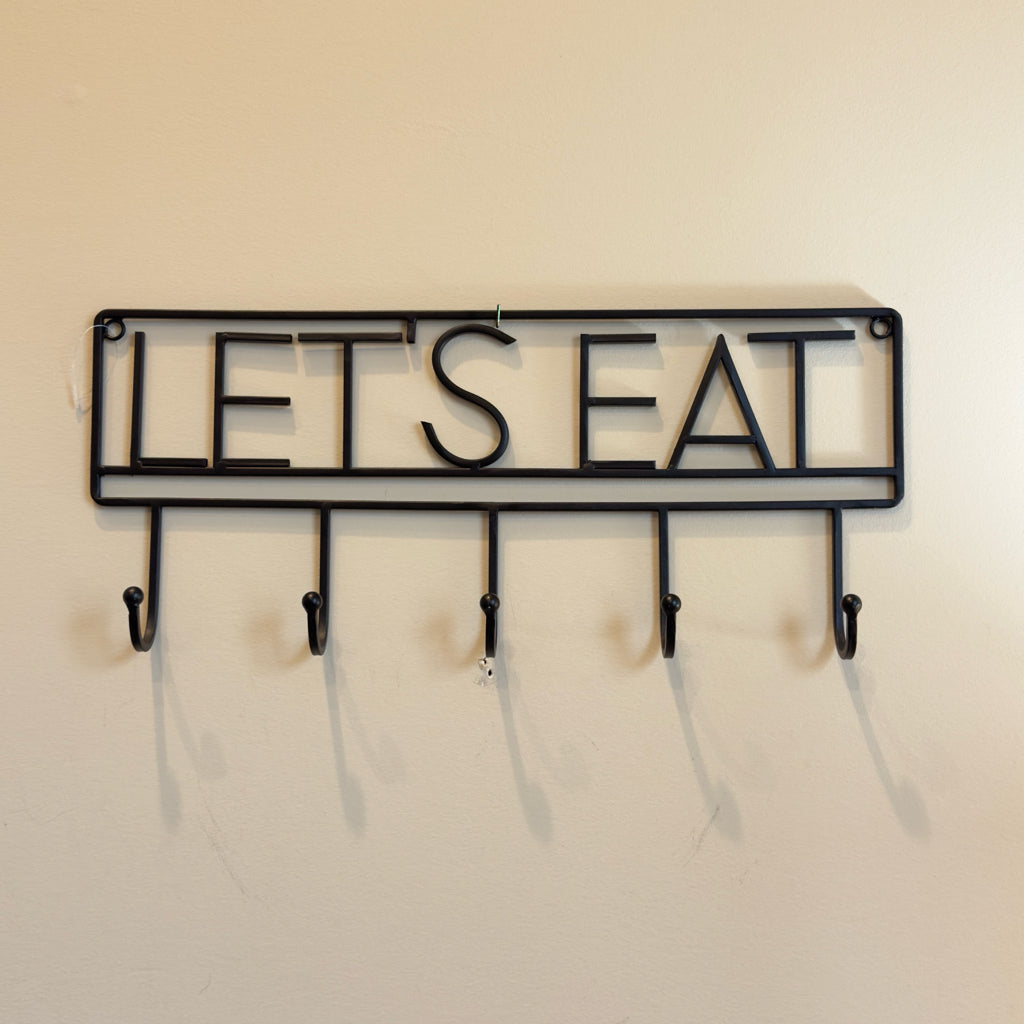 Let's Eat Wall Hook