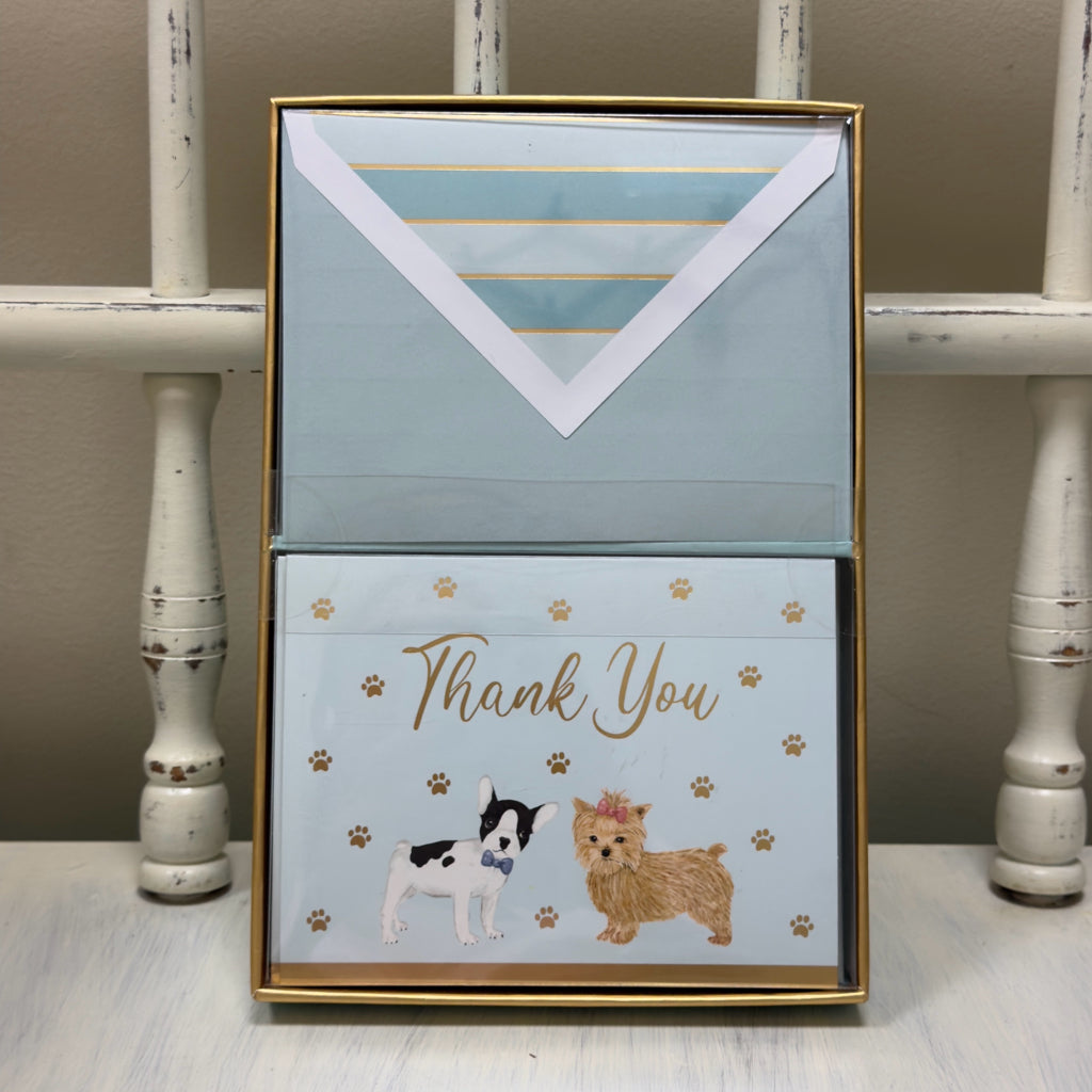 Thank You Card Set - Dogs