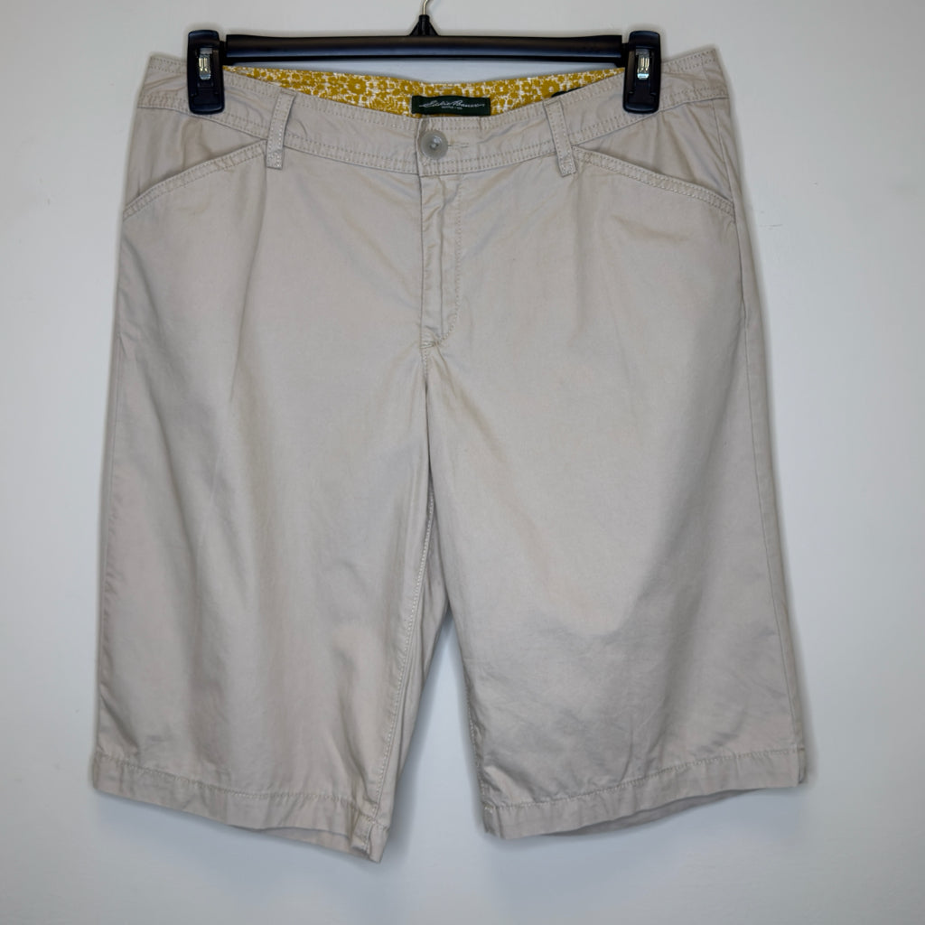 Eddie Bauer Mercer Fit Khaki Shorts - Size 10