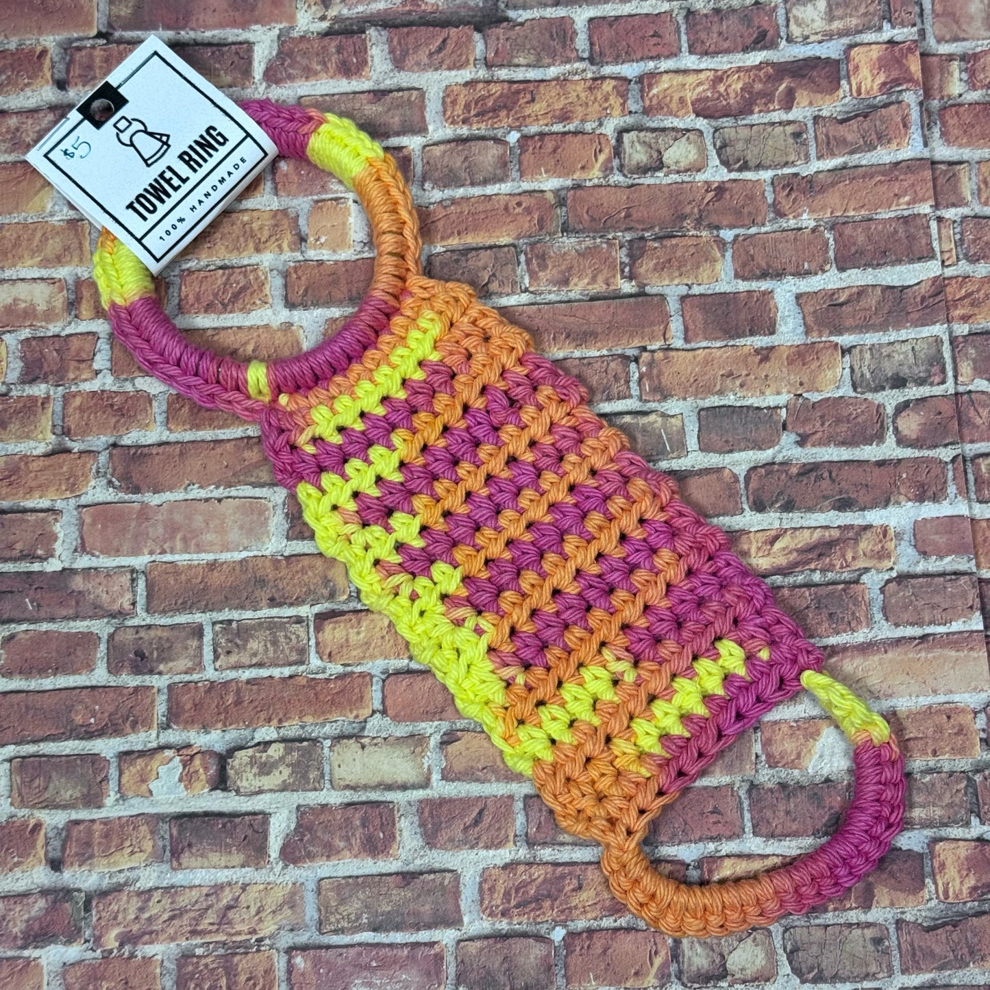 Handmade Towel Ring - Multicolor