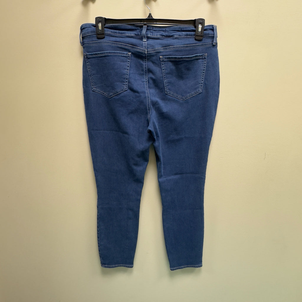 NYDJ For Chico's Lift X Tuck Skinny Jeans - Size 14