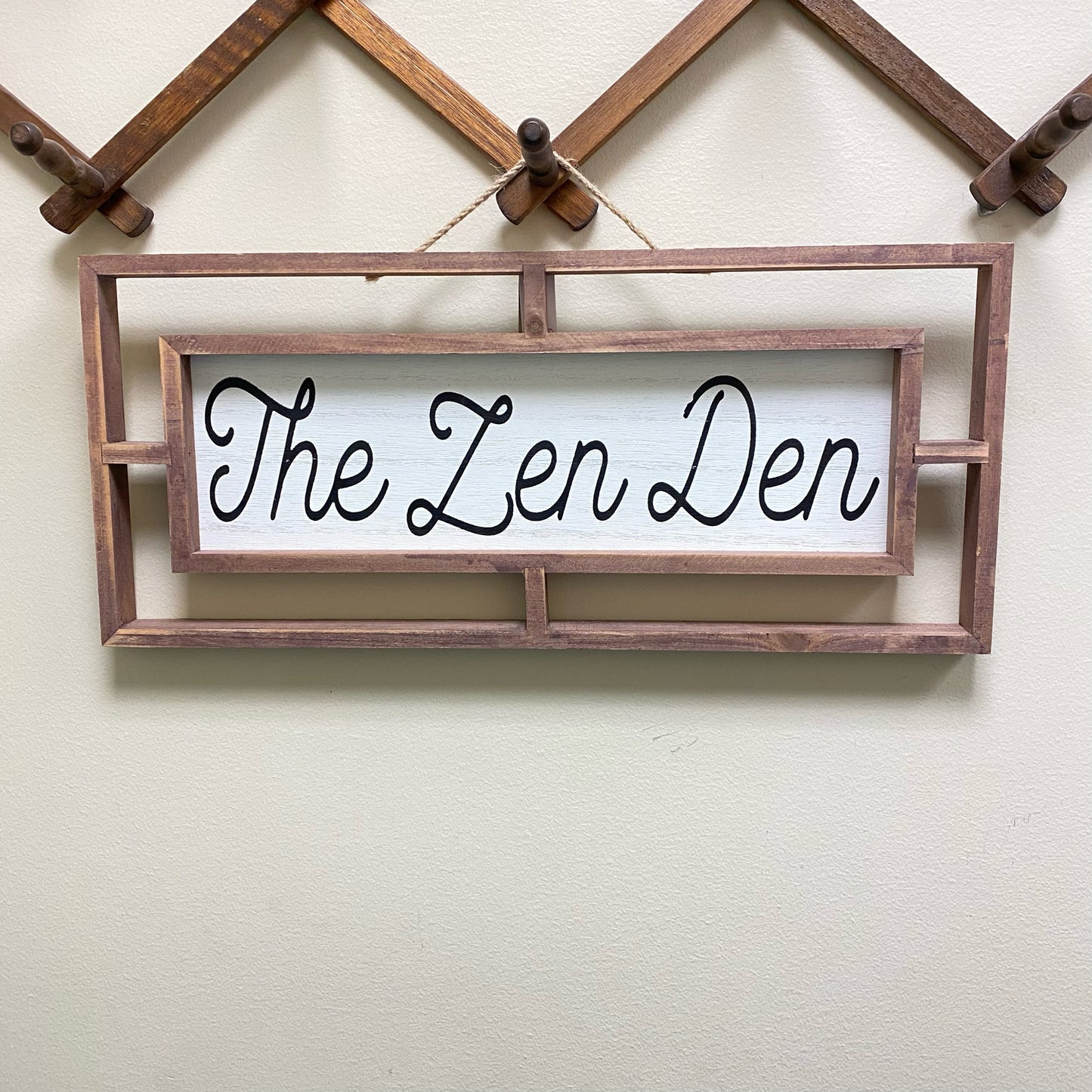 The Zen Den Sign