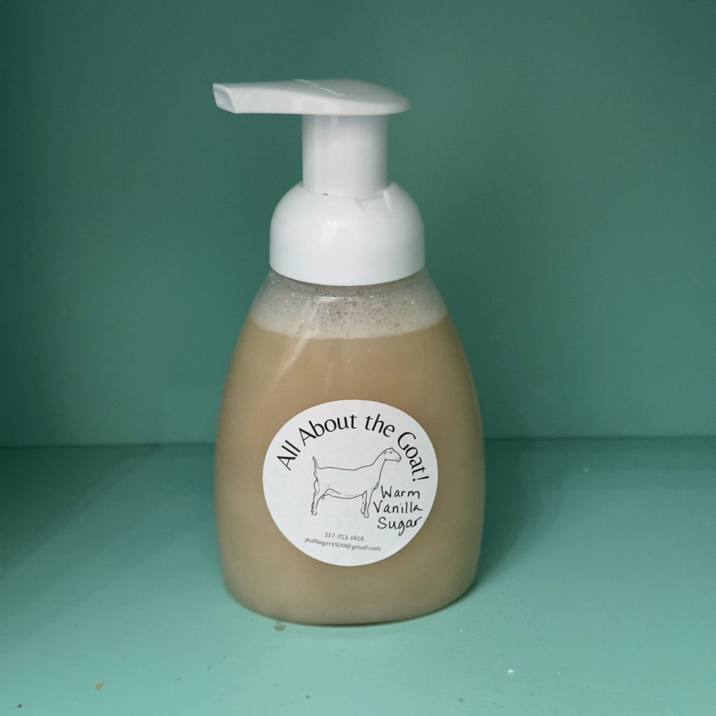All About the Goat Foaming Hand Soap - Warm Vanilla Sugar