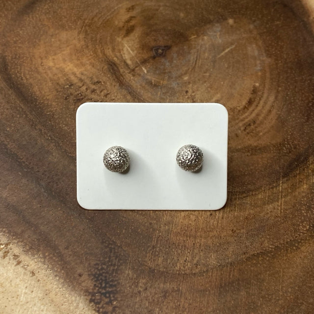 Textured Post Earrings