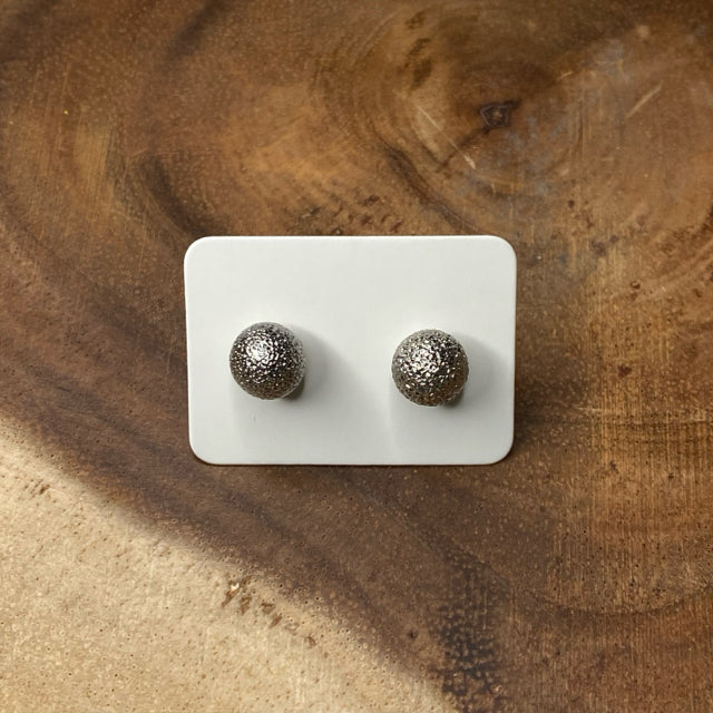 Textured Post Earrings