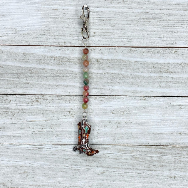 Inga Ann's Keychain Charm - Cowboy Boot