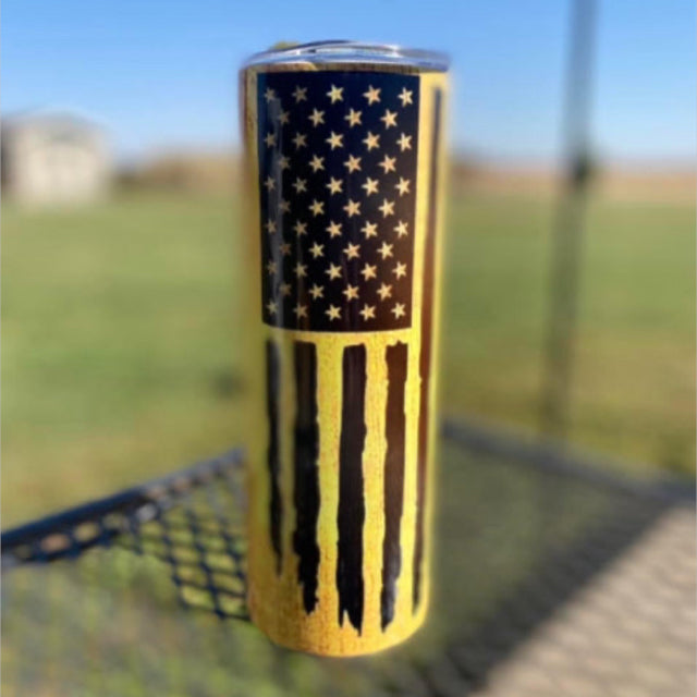 Don't Tread On Me Hot/Cold Stainless Cup