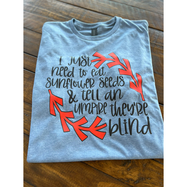 Baseball Graphic Tee - Size Large