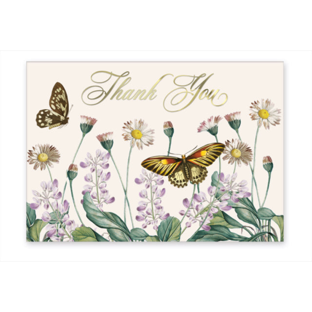 Daisy Lavender Boxed Note Card Set