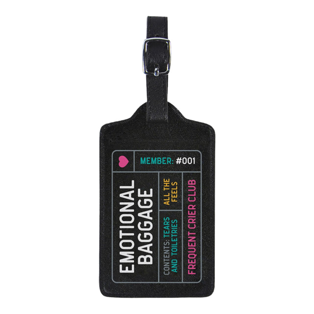 Wander Ware Emotional Baggage Luggage Tag