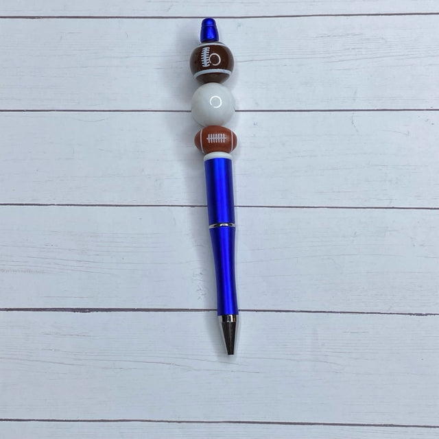 Beaded Ink Pen - Football