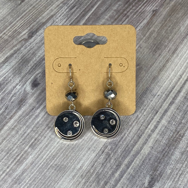 Silver Tone Dangle Earrings