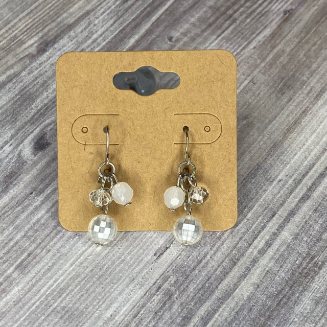 Silver Tone Dangle Earrings