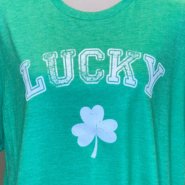 Lucky Graphic Tee - Size Large