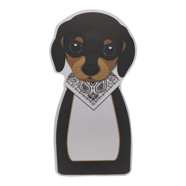 Streamline Imagined Puppy Notepad - Dachshund