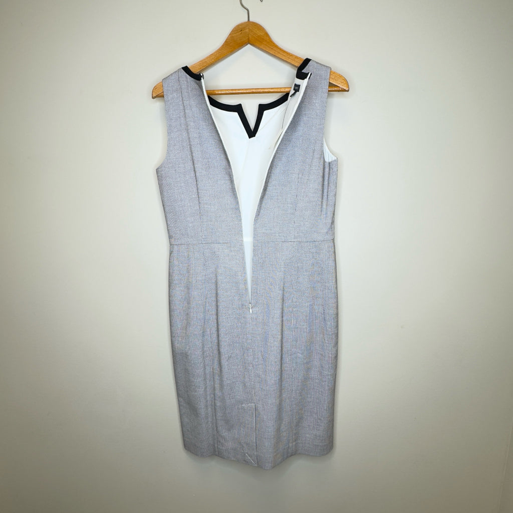 Talbots Split-Neck Sheath Sleeveless Dress - Size 10