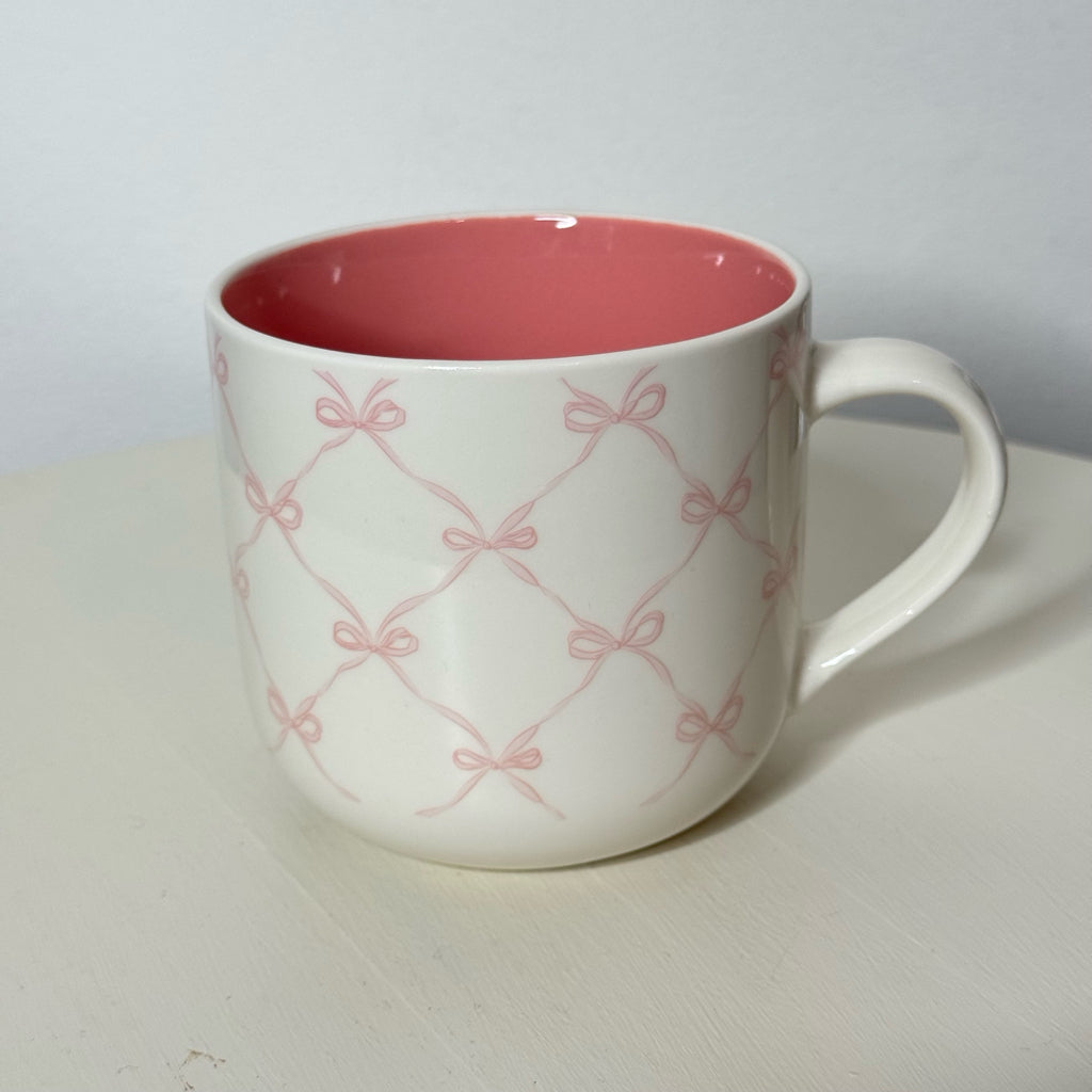 Pink Bow Mug