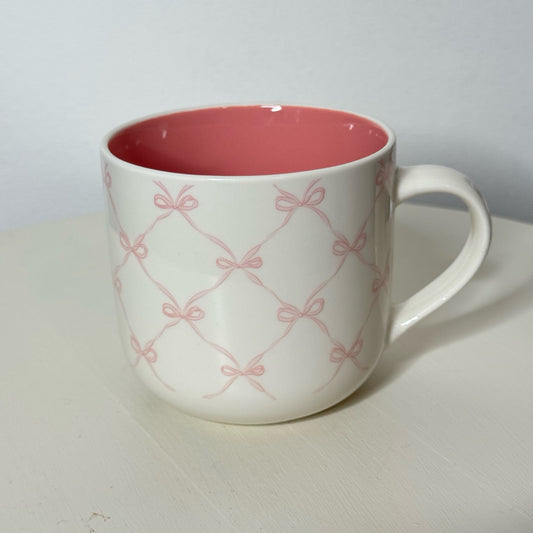 Pink Bow Mug