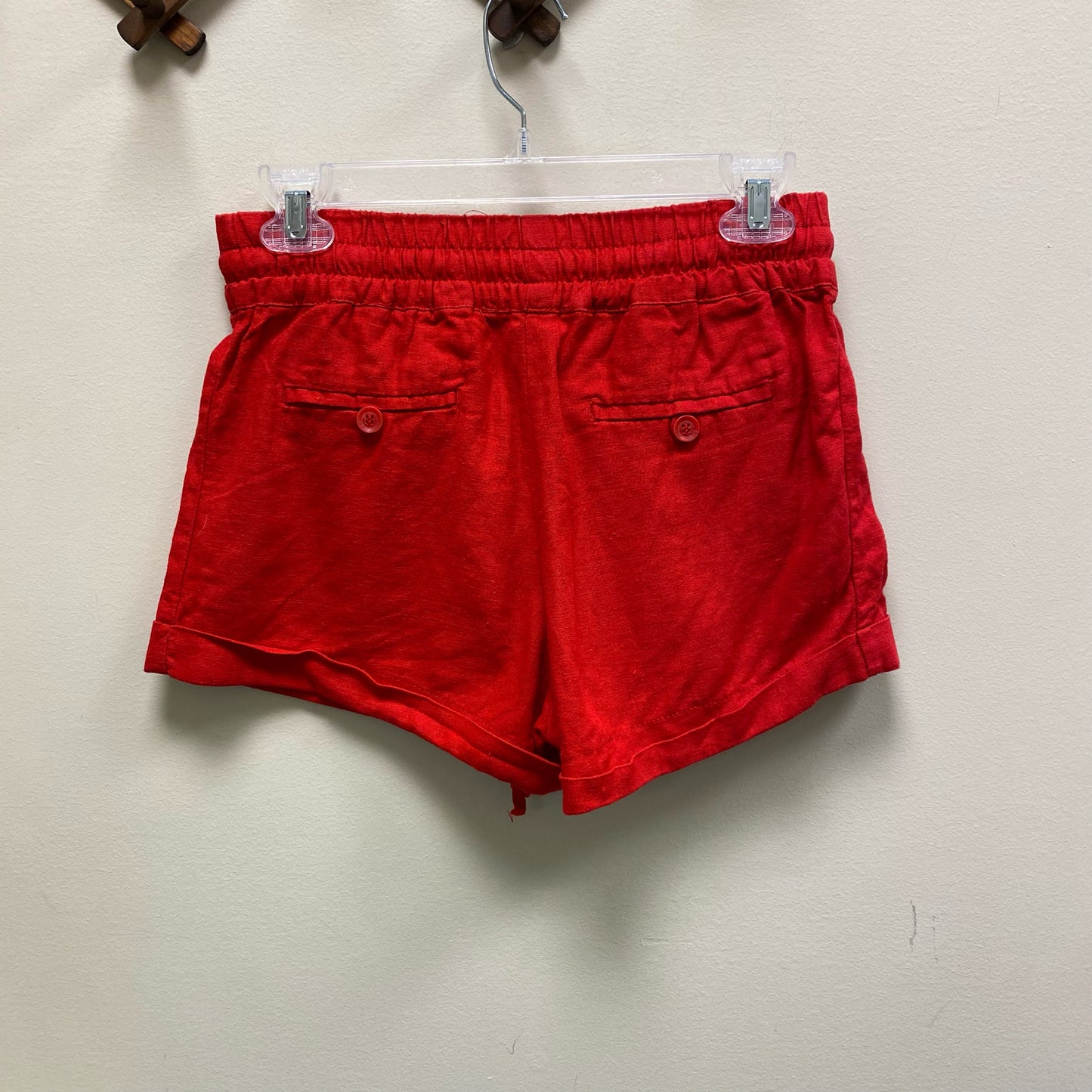 Love Tree Linen Blend Pull-On Shorts - Size Small