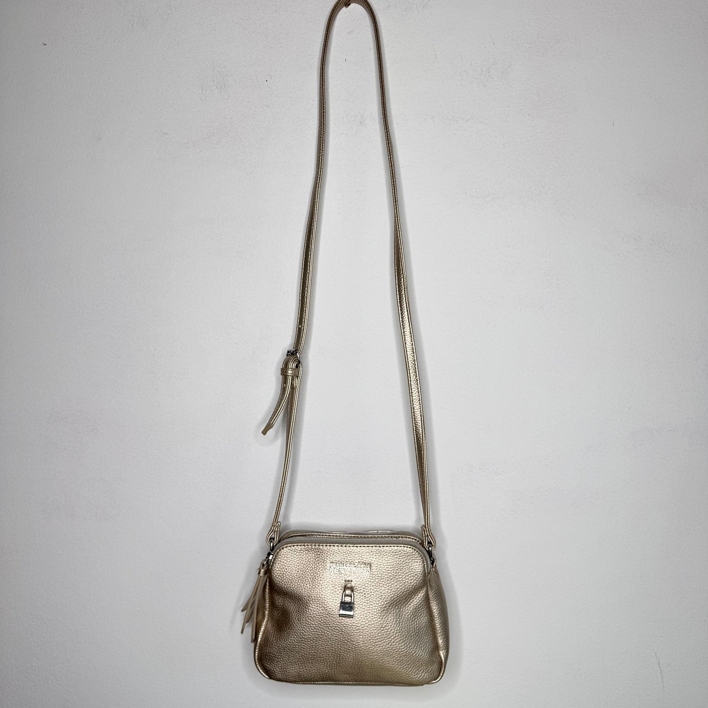 Kenneth Cole Reaction Metallic Crossbody Handbag