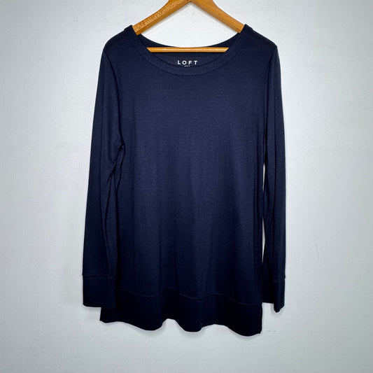 Loft Long Sleeve Tunic Top - Size XL
