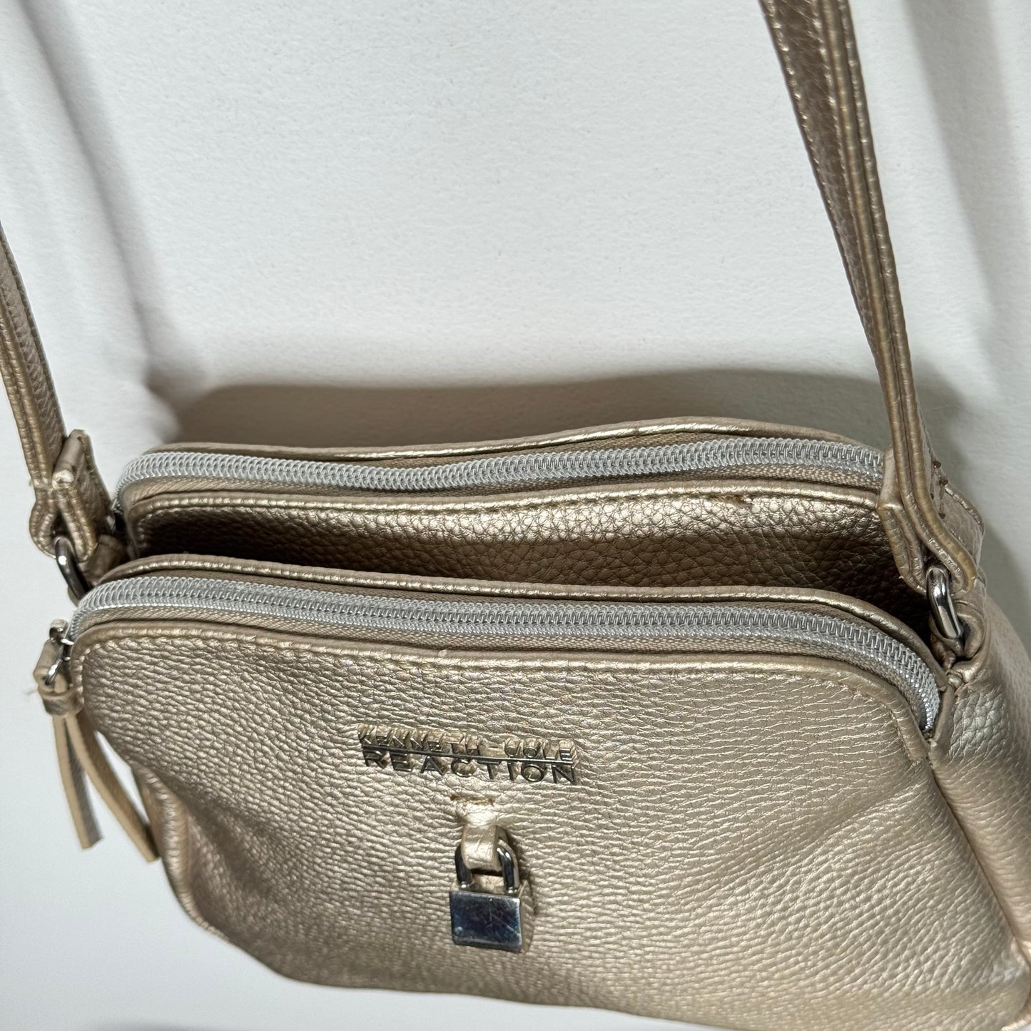 Kenneth Cole Reaction Metallic Crossbody Handbag