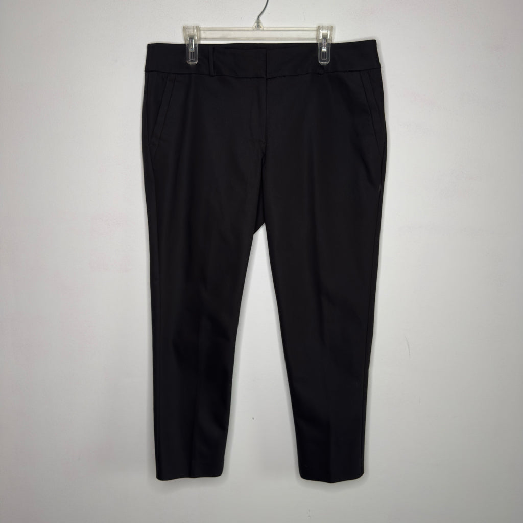 Loft Julie Skinny Black Dress Pants - Size 14