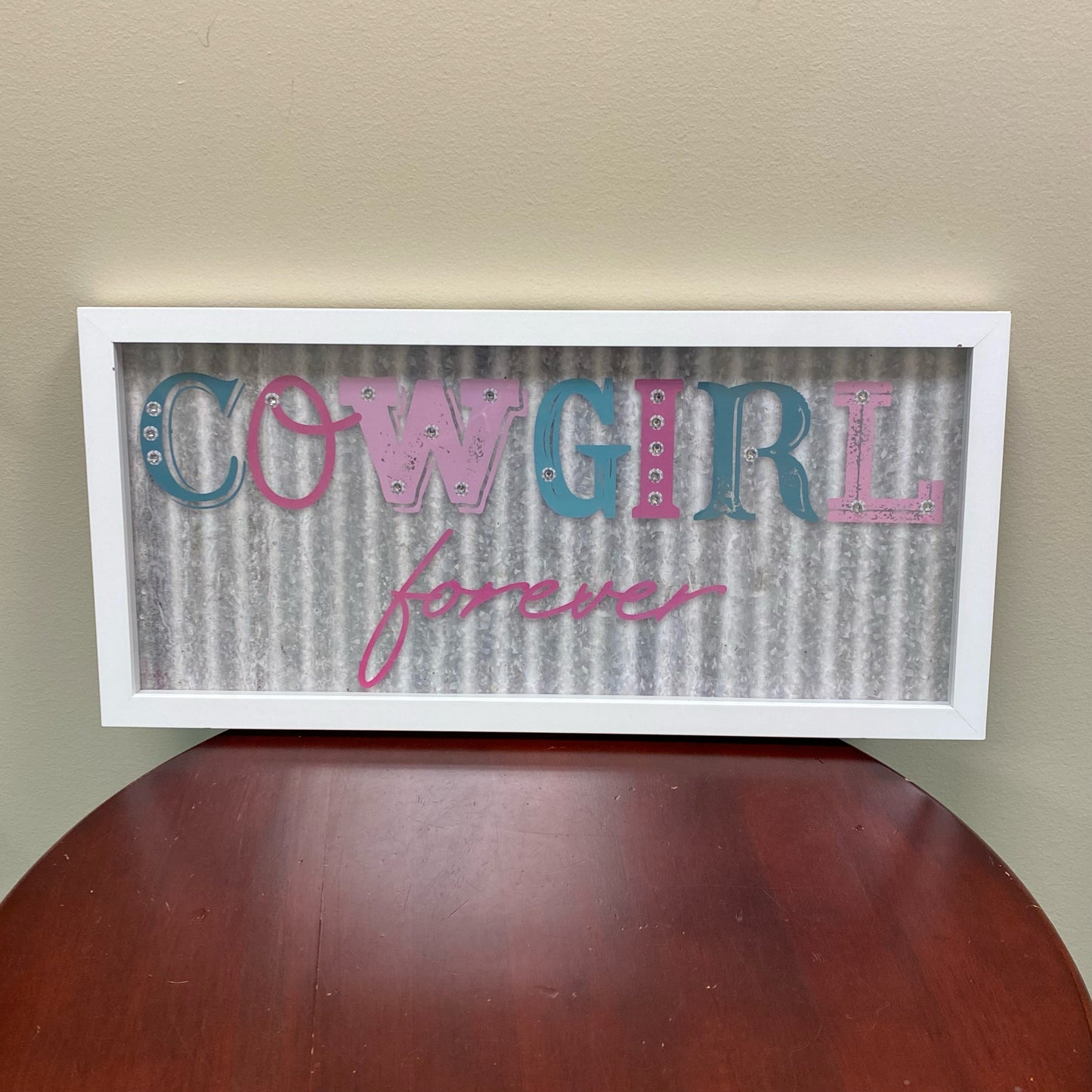 Cowgirl Forever Sign
