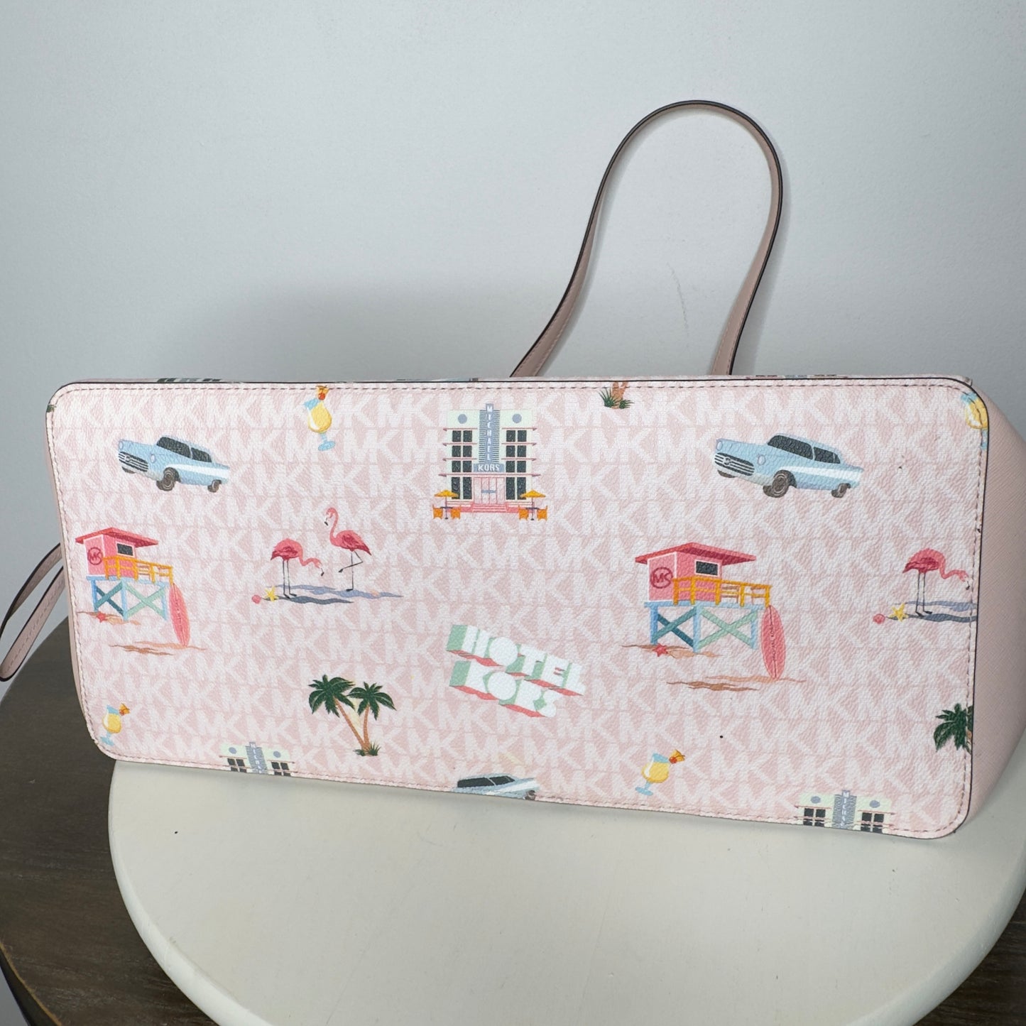Michael Kors Gilly Large Jet Set Tote Miami Hotel