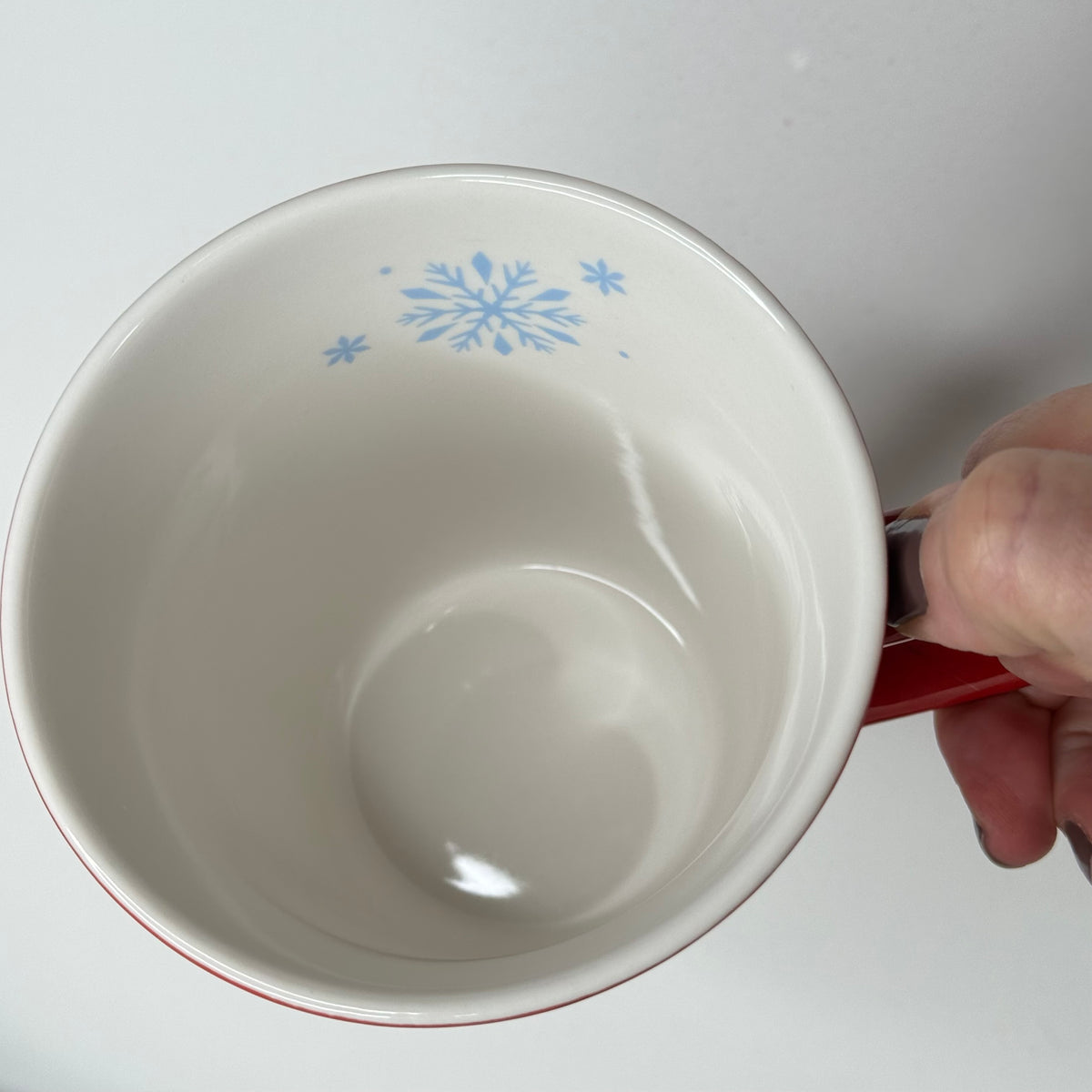 North Pole Santa’s Workshop Reindeer Candy Cane Sleigh Mug