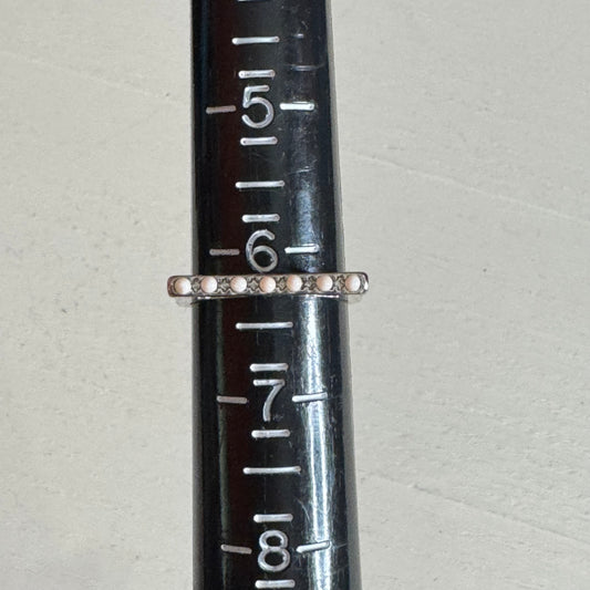 Beaded Bar Ring - Size 6